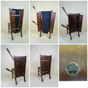 Edwardian Bedroom Trouser Press Chair .JPG